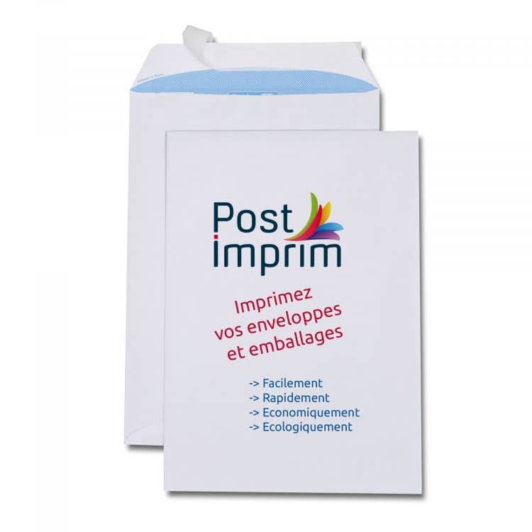 Enveloppe 229 x 324 sans fenetre Postimprim